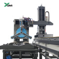 Roller Bed Cnc Pipe Plasma Gas Cutting Beveling Machine Big Steel Pipe